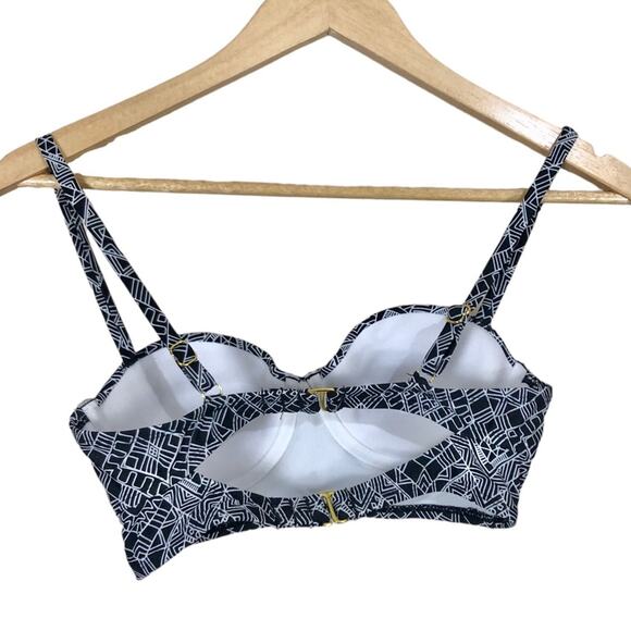 Xhilaration Geometric Push Up Bikini Tank Size XS - Picture 3 of 4